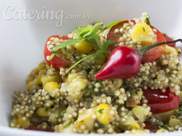 Saladinha de quinoa 