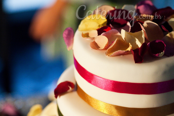 As tendências mais atuais em bolos de casamento