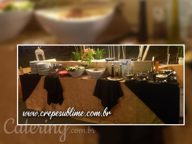 Buffet de crepe francês