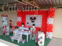 Decoração Minnie vermelho