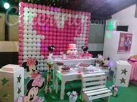 Decoração Minnie rosa