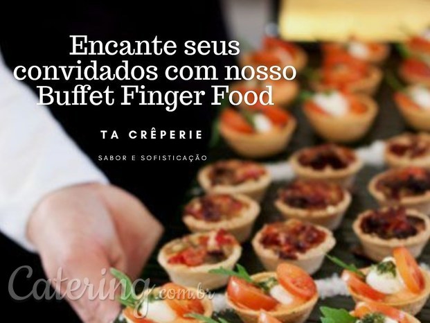 Buffet finger food