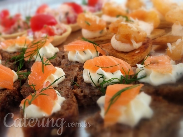 Canapés de coffee-break 2017