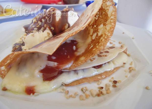 Variedade em crepes