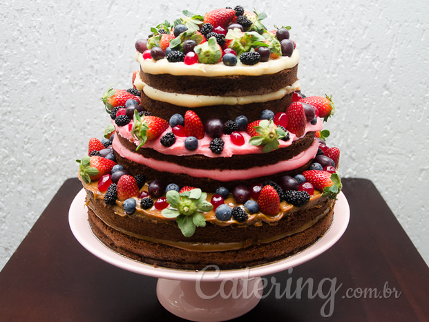 Naked cake