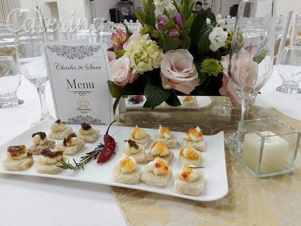 Buffet para casamento Paróquia Santa Joana D'Arc