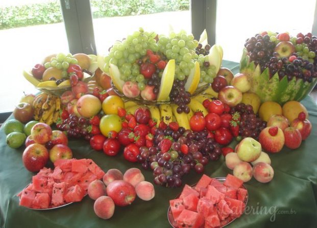 Mesa de frutas