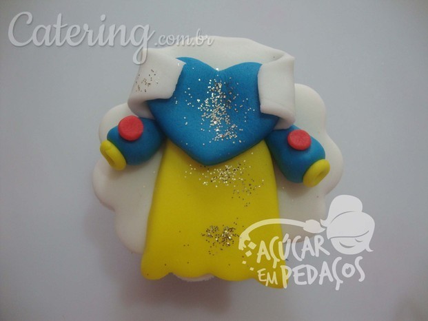 Cup cake Branca de Neve 