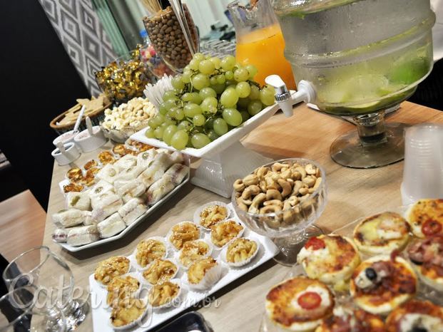 Buffet para feiras, congressos e exposições 