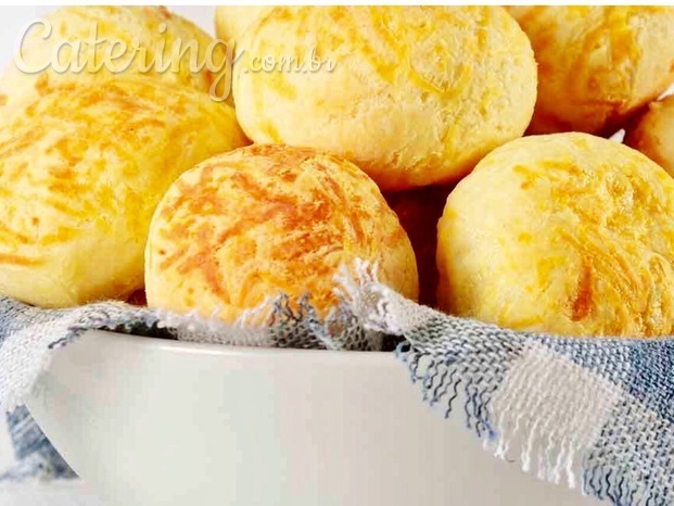 Pão de queijo orgânico sem lactose