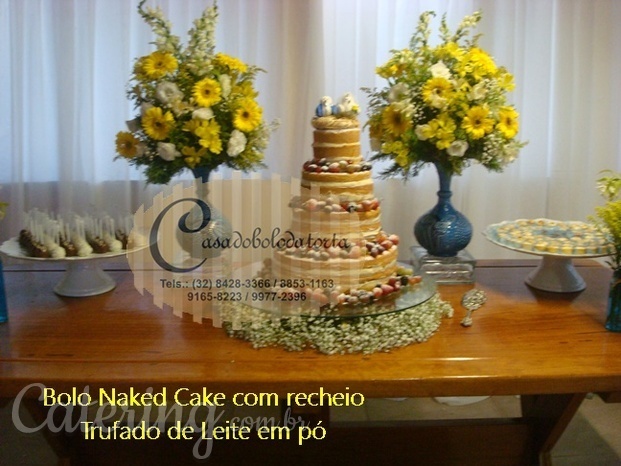 Bolo naked cake