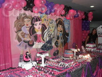 Decoração Monster High