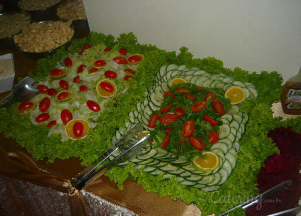 Mesa de saladas