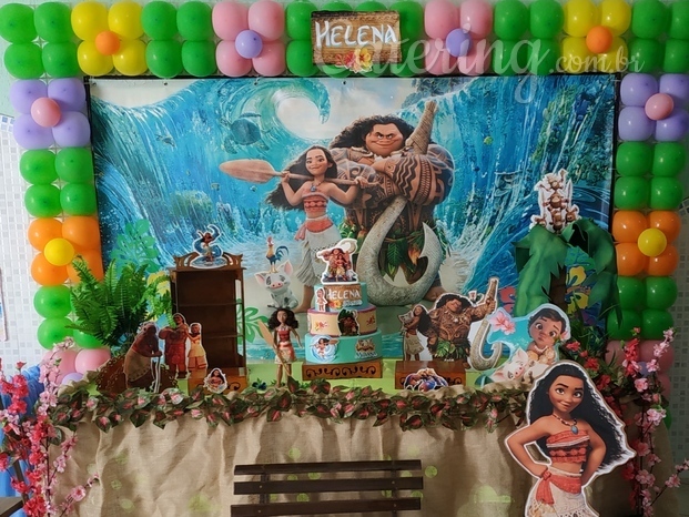 Decoração Moana