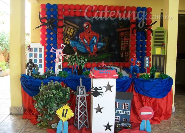 Decoração Homem Aranha