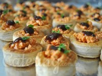 Vol-au-vent de tomate seco