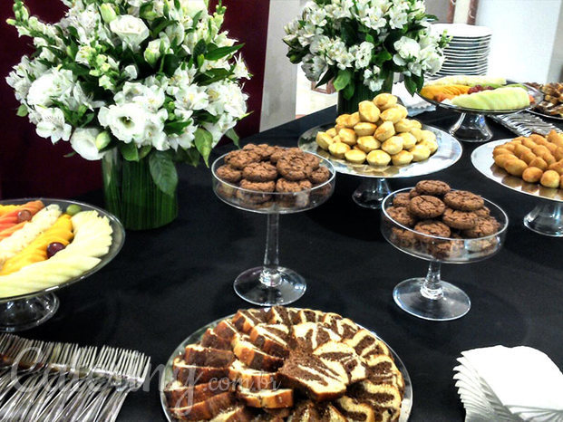 Buffet coquetel e coffee-break