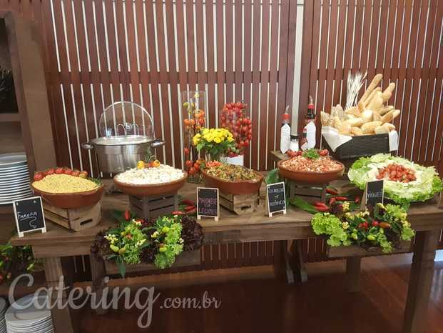 Gardens Buffet oferece o melhor serviço em gastronomia e equipe para realização do seu evento sendo 