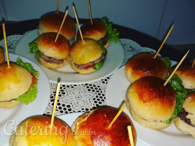 Mini Sanduíches para festa infantil