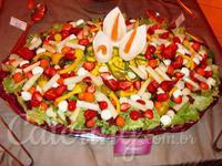 Mesa de saladas