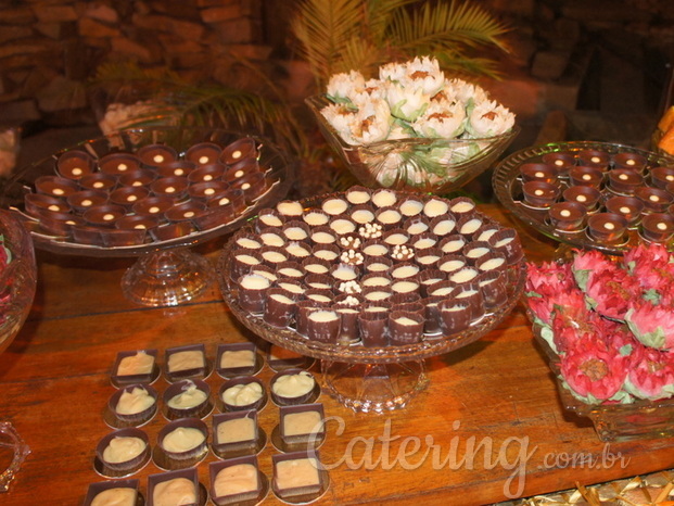 Mesa de chocolates