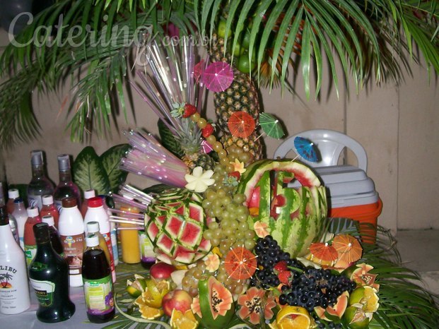 Mesa de frutas