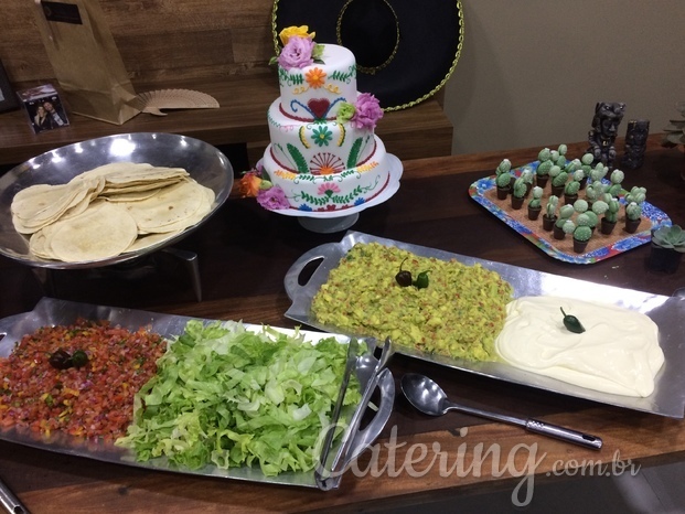 Mini Wedding  temático - culinária mexicana